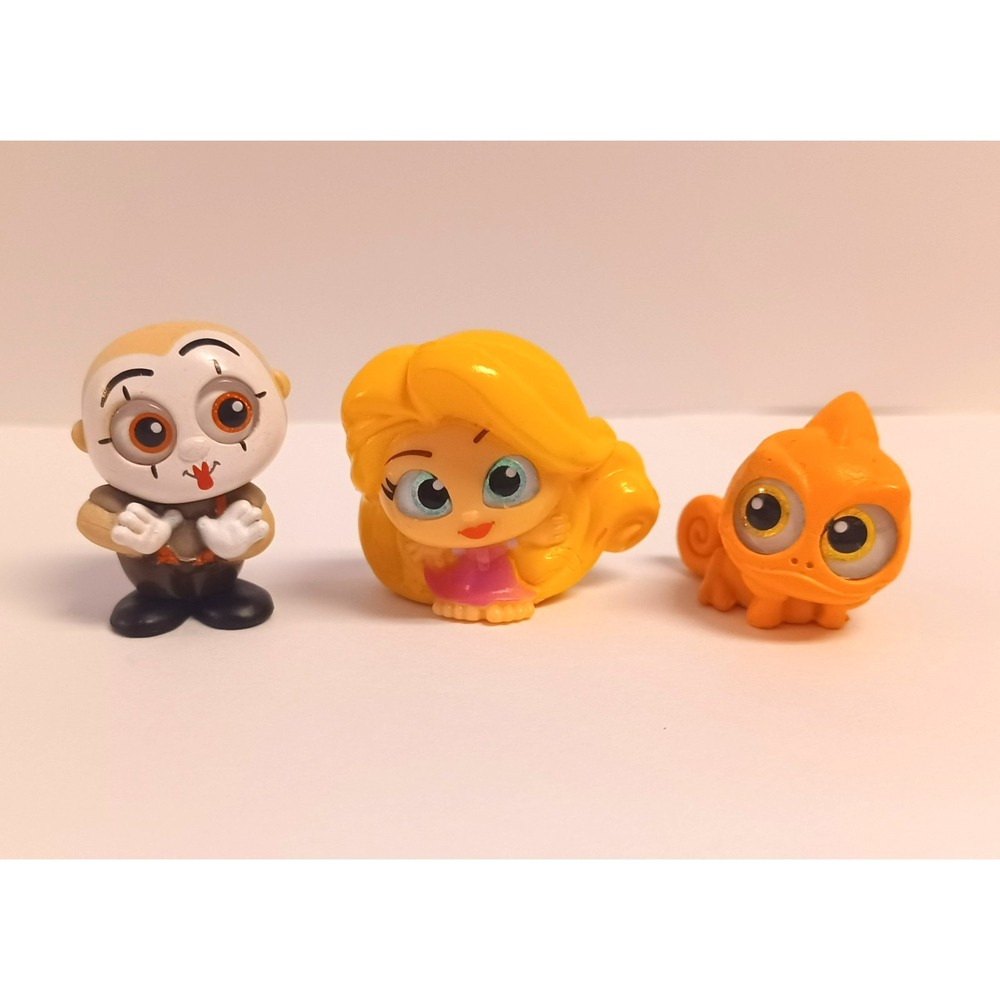 Disney Doorables Tangled Lot Rapunzel Series 4 Ulf Mime Rare Pascal Orange S7